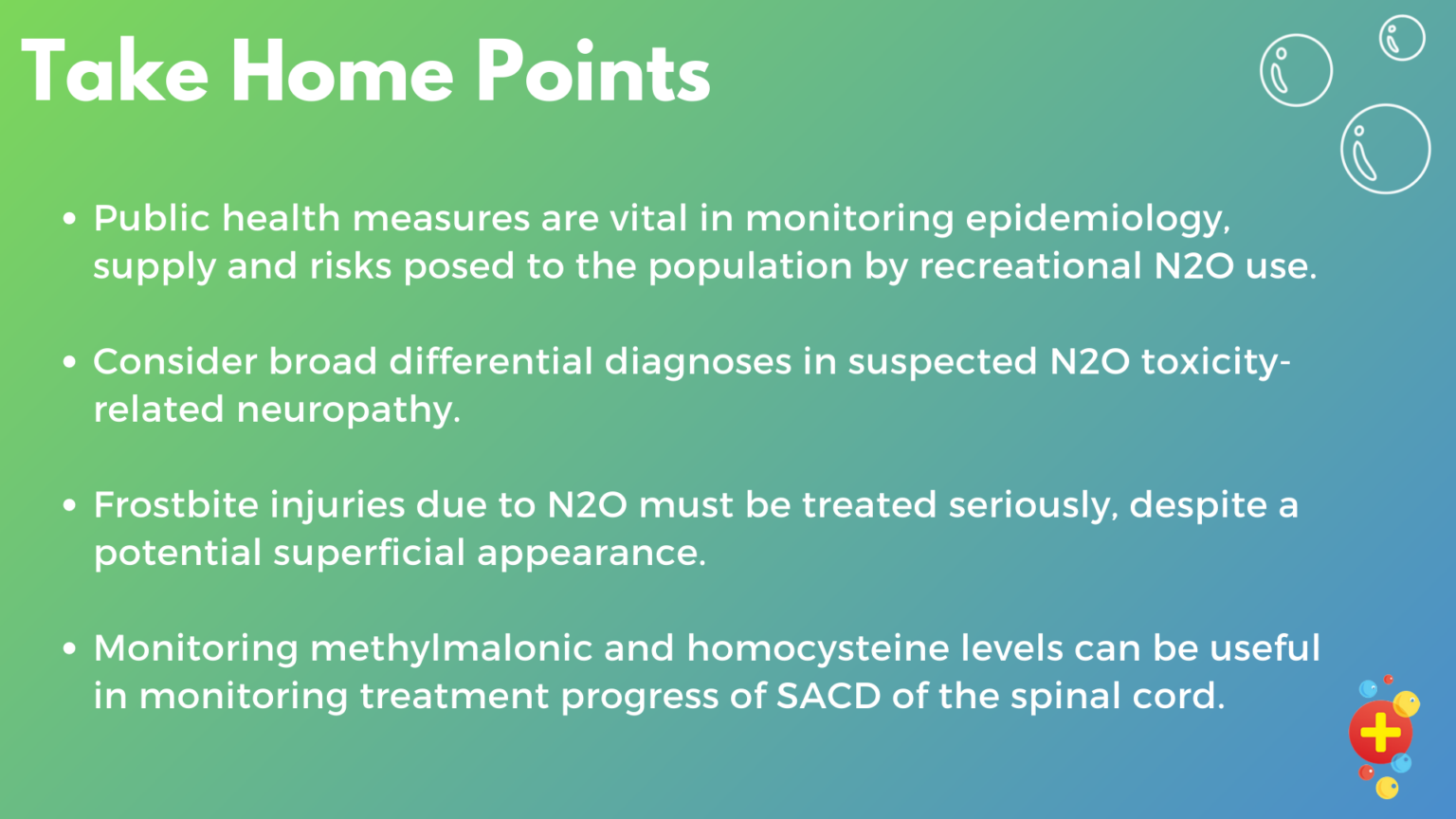 Recreational nitrous oxide Don't the Bubbles